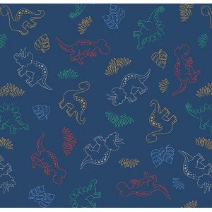 Contorno Dinos cor 02 (Marinho) 